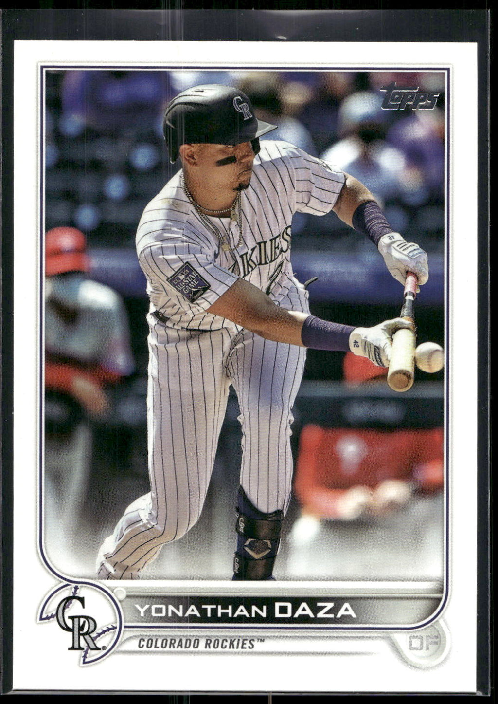 2022 Topps #335 Yonathan Daza