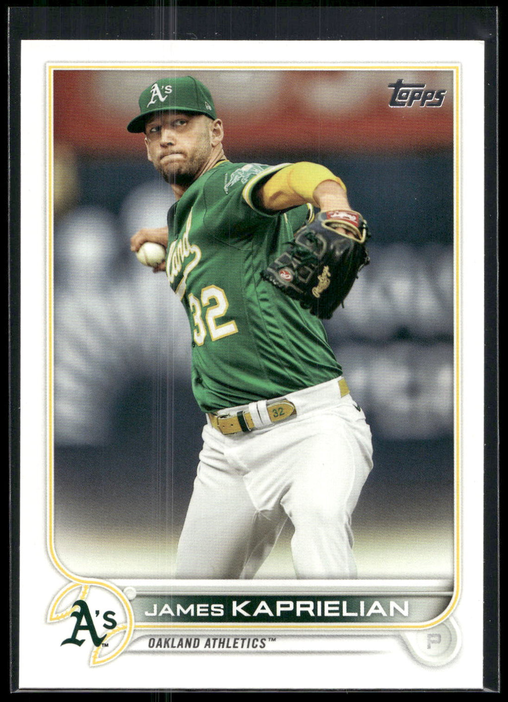 2022 Topps #651 James Kaprielian