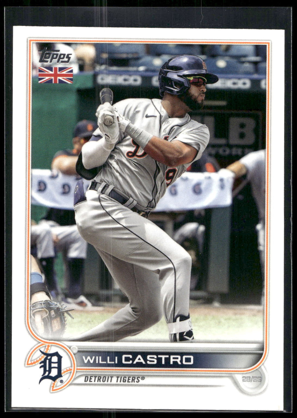 2022 Topps UK Edition #97 Willi Castro