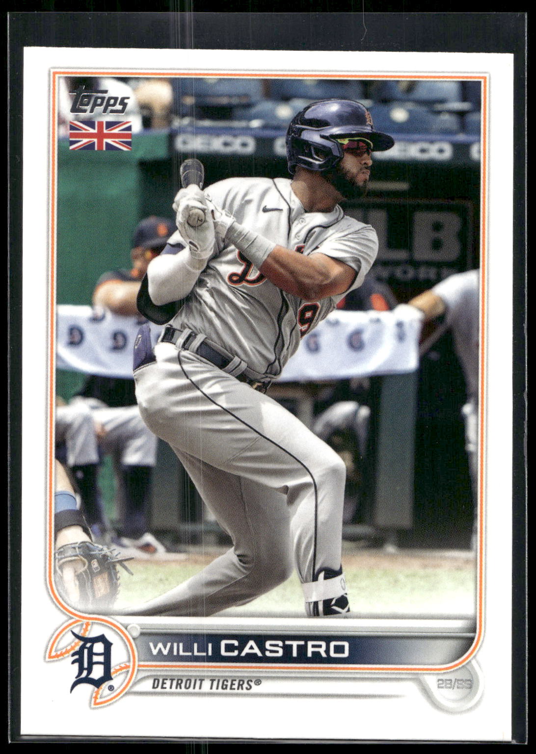 2022 Topps UK Edition #97 Willi Castro