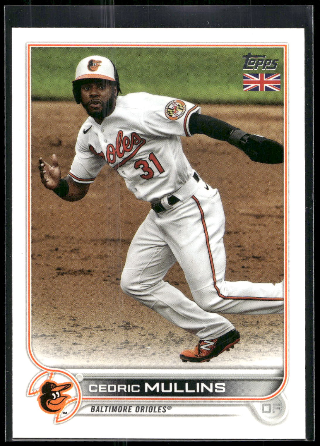 2022 Topps UK Edition #119 Cedric Mullins