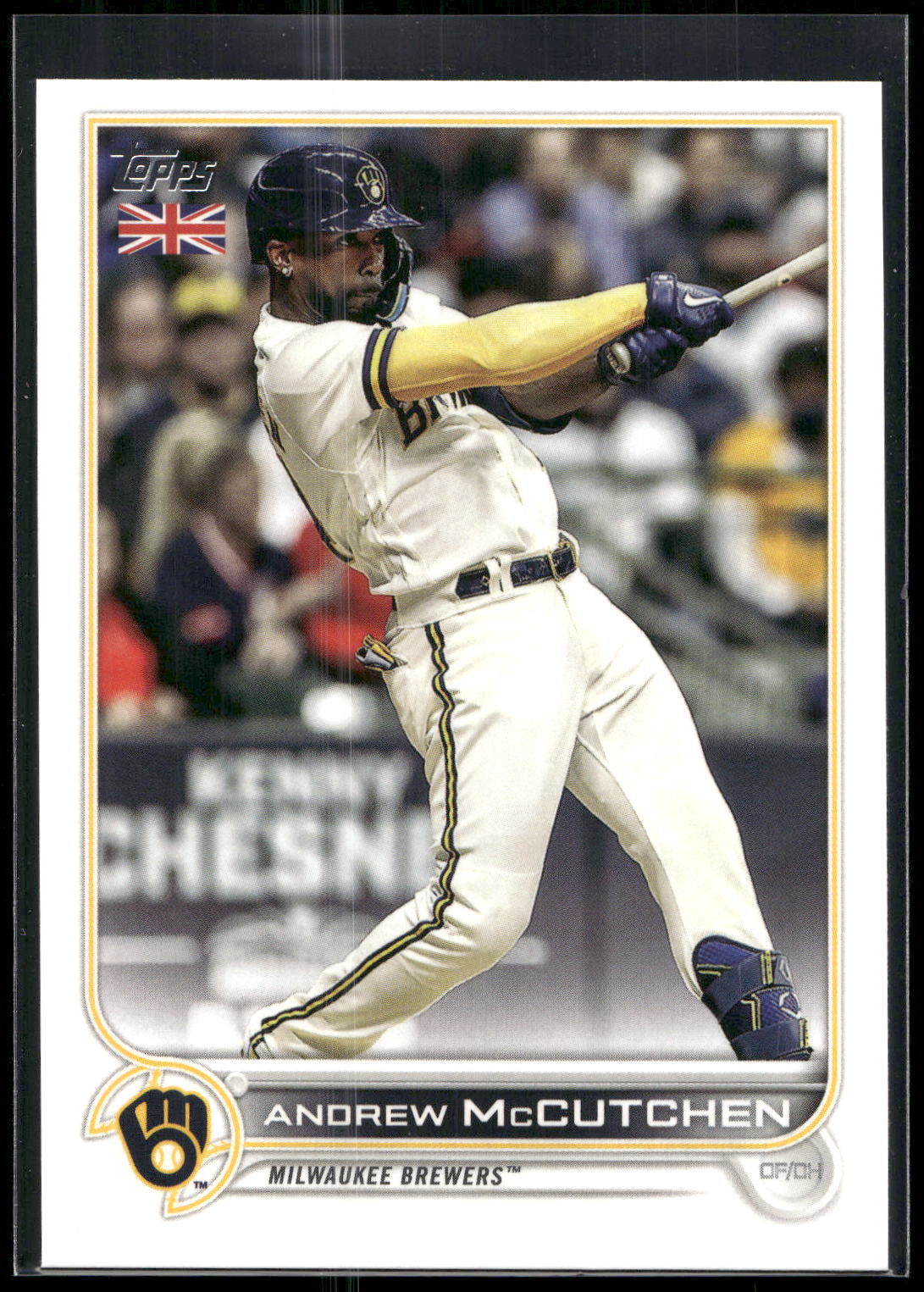 2022 Topps UK Edition #163 Andrew McCutchen
