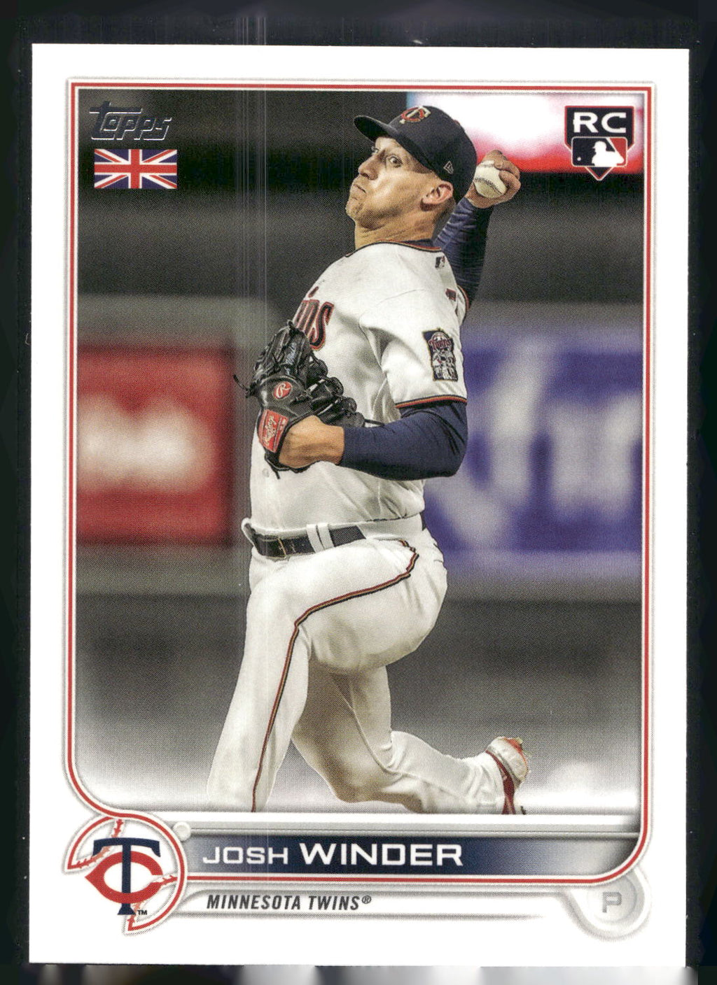 2022 Topps UK Edition #218 Josh Winder