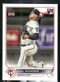 2022 Topps UK Edition #218 Josh Winder