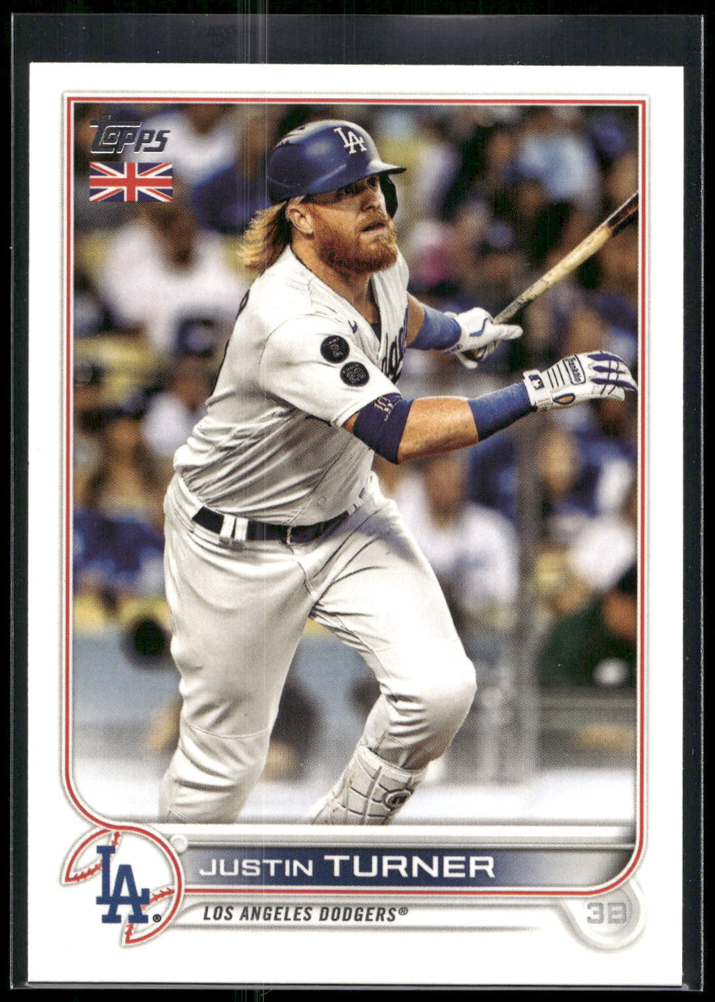 2022 Topps UK Edition #34 Justin Turner