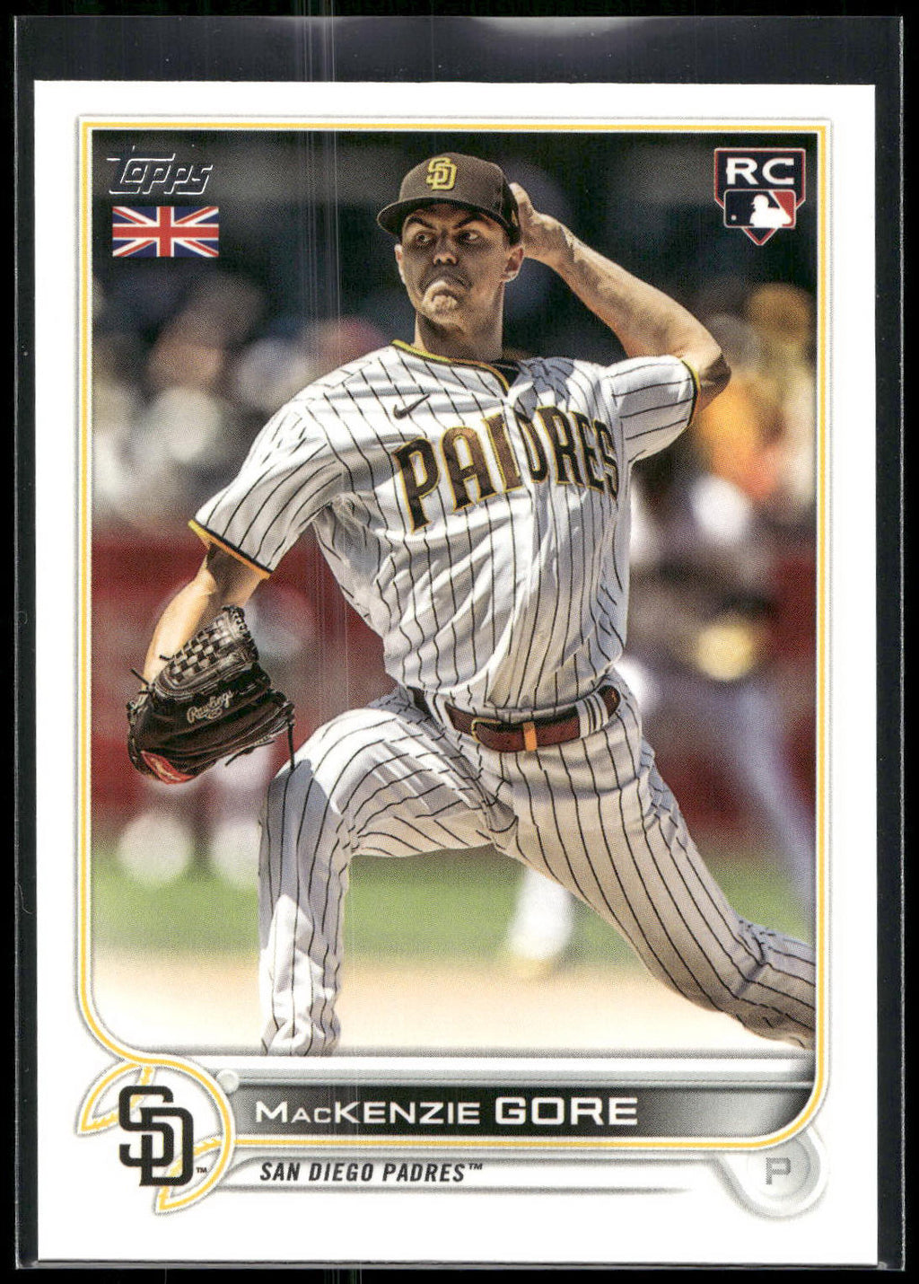 2022 Topps UK Edition #60 MacKenzie Gore