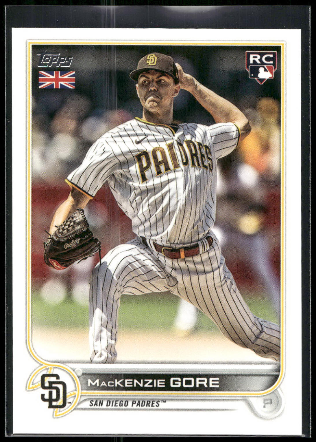2022 Topps UK Edition #60 MacKenzie Gore