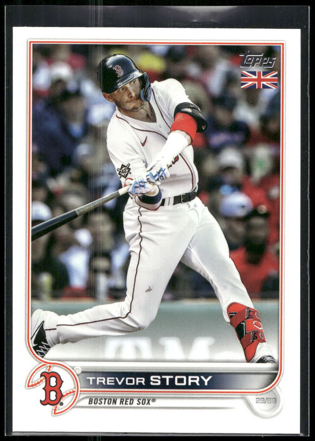 2022 Topps UK Edition #16 Trevor Story