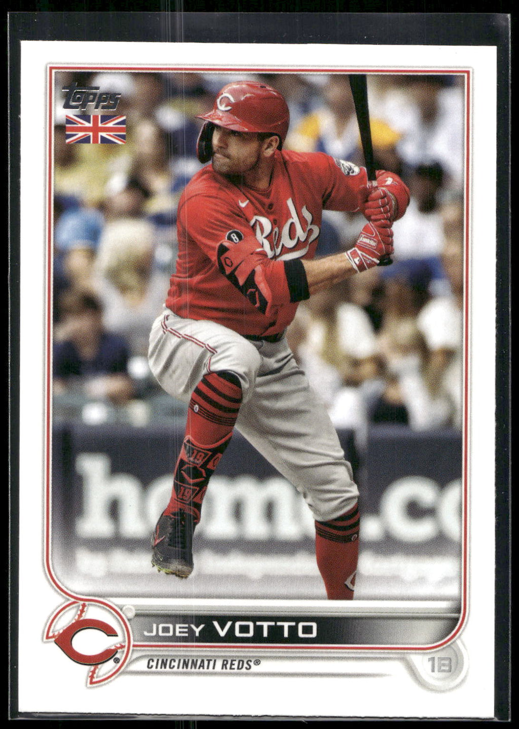 2022 Topps UK Edition #13 Joey Votto