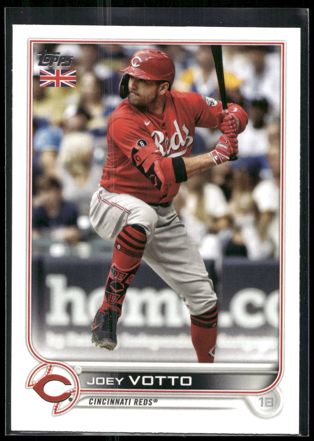 2022 Topps UK Edition #13 Joey Votto