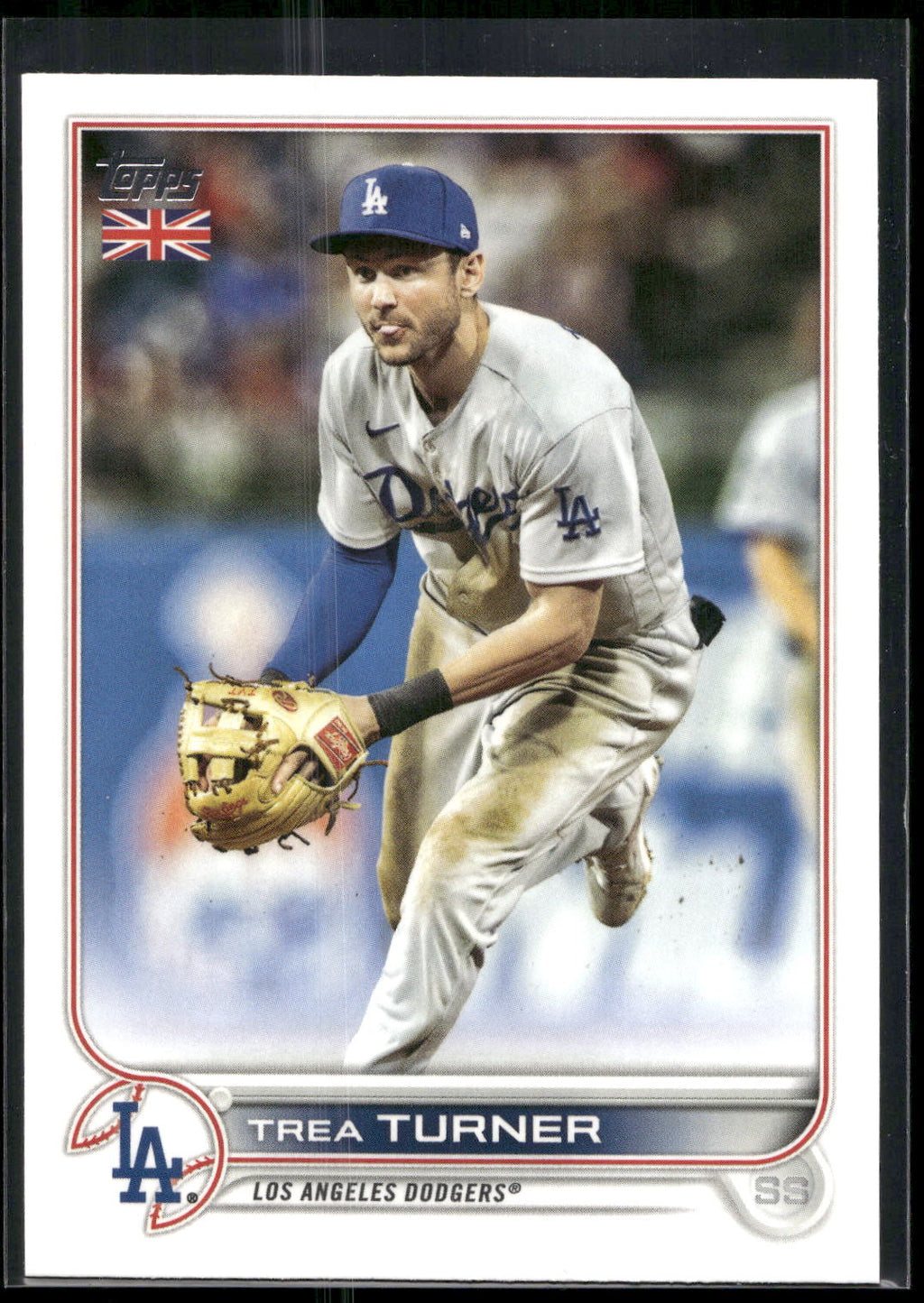 2022 Topps UK Edition #201 Trea Turner