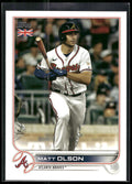2022 Topps UK Edition #14 Matt Olson