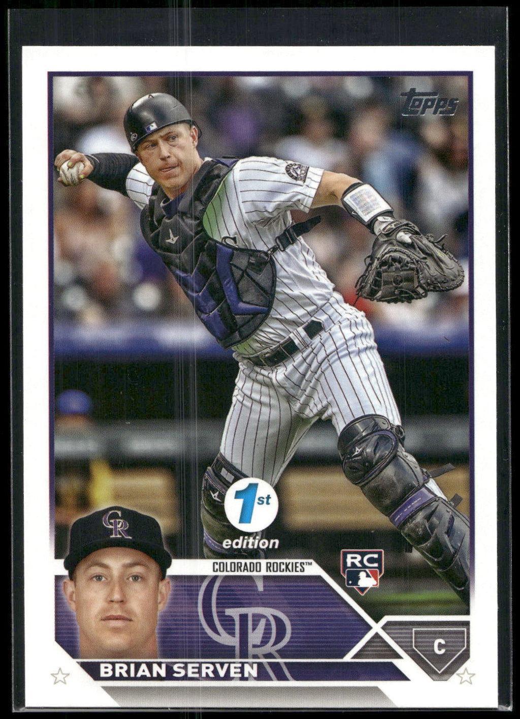 2023 Topps 1st Edition #41 Brian Serven