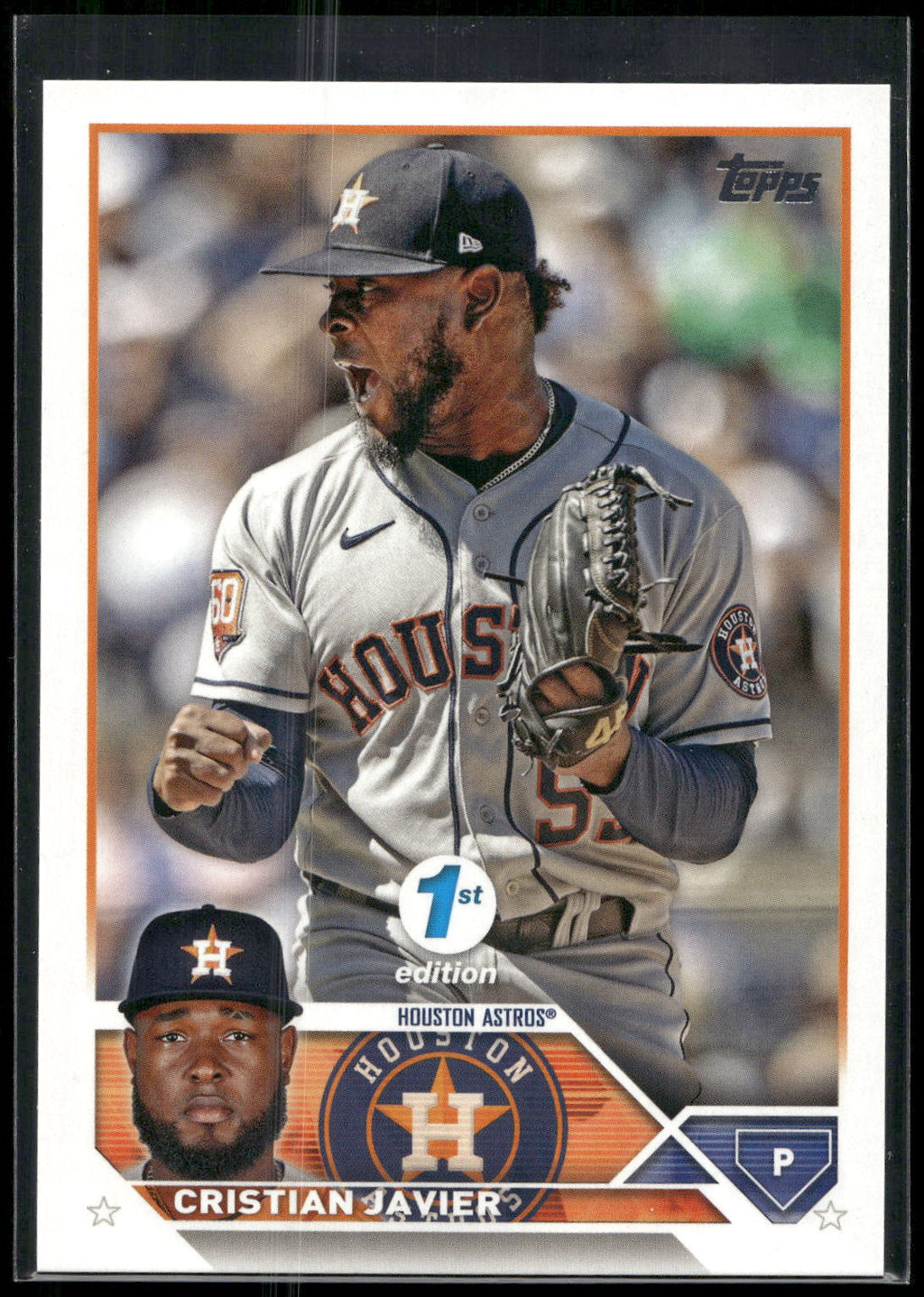 2023 Topps 1st Edition #55 Cristian Javier