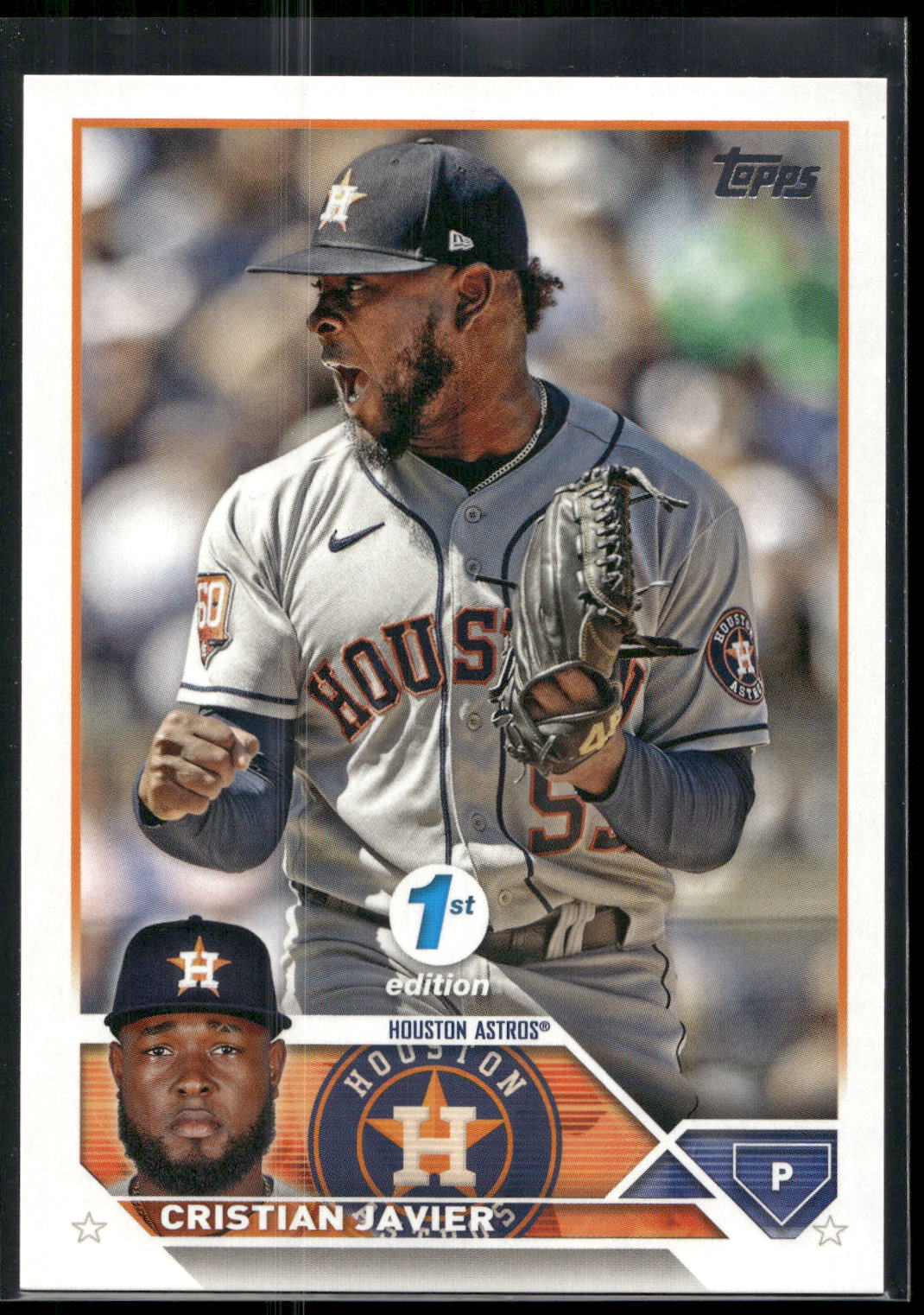 2023 Topps 1st Edition #55 Cristian Javier