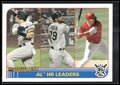 2021 Topps Big League #254 AL HR (Luke Voit / Jose Abreu / Mike Trout)