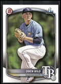 2025 Bowman #BP-14 Owen Wild Prospects