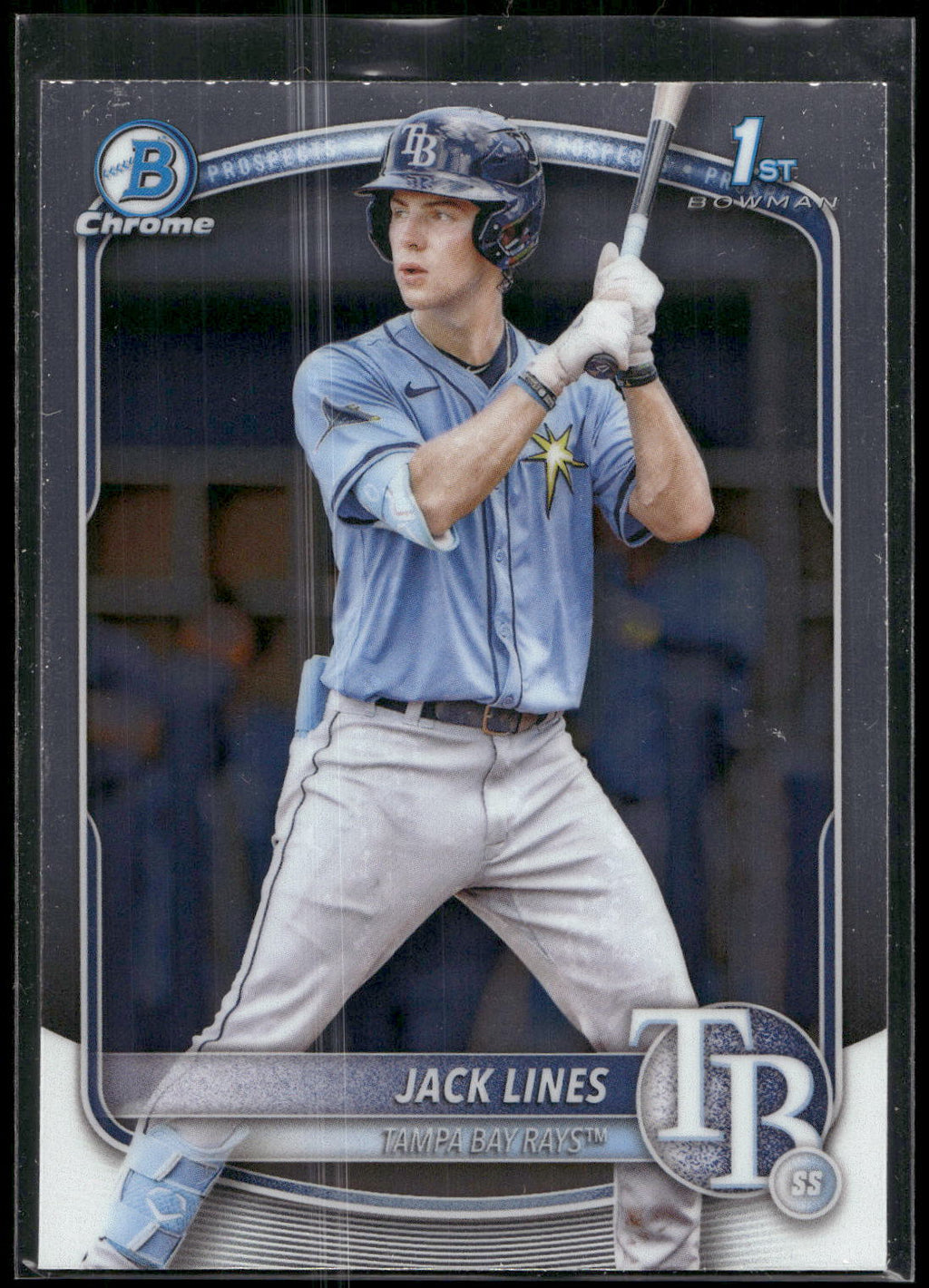 2025 Bowman #BCP-64 Jack Lines Chrome Prospects