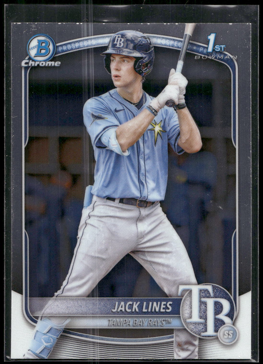 2025 Bowman #BCP-64 Jack Lines Chrome Prospects