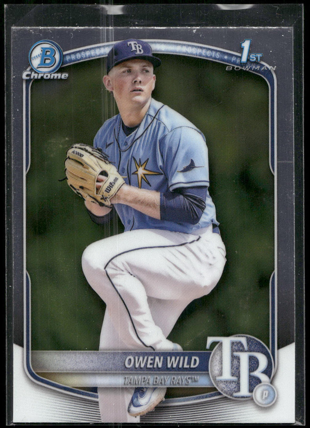 2025 Bowman #BCP-14 Owen Wild Chrome Prospects