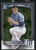 2025 Bowman #BCP-14 Owen Wild Chrome Prospects