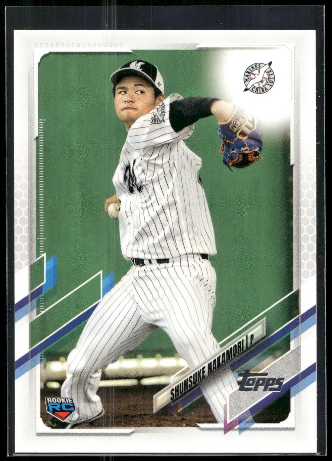2021 Topps NPB #176 Shunsuke Nakamori