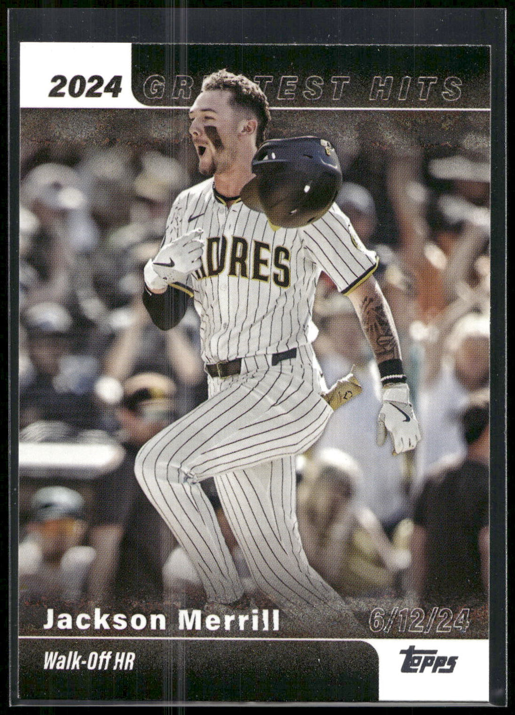 2025 Topps #GH-12 Jackson Merrill 2024 Greatest Hits