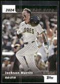 2025 Topps #GH-12 Jackson Merrill 2024 Greatest Hits