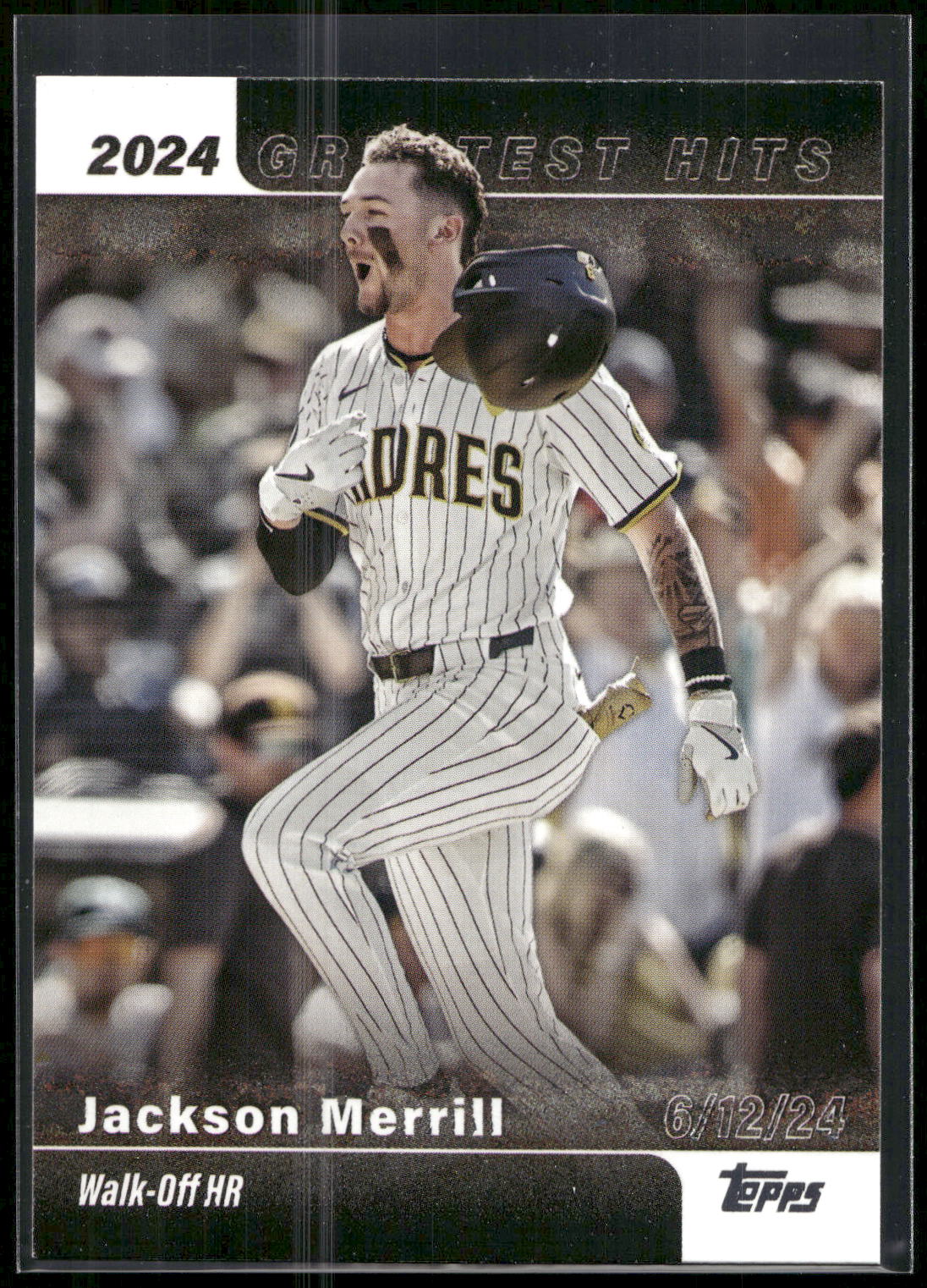 2025 Topps #GH-12 Jackson Merrill 2024 Greatest Hits