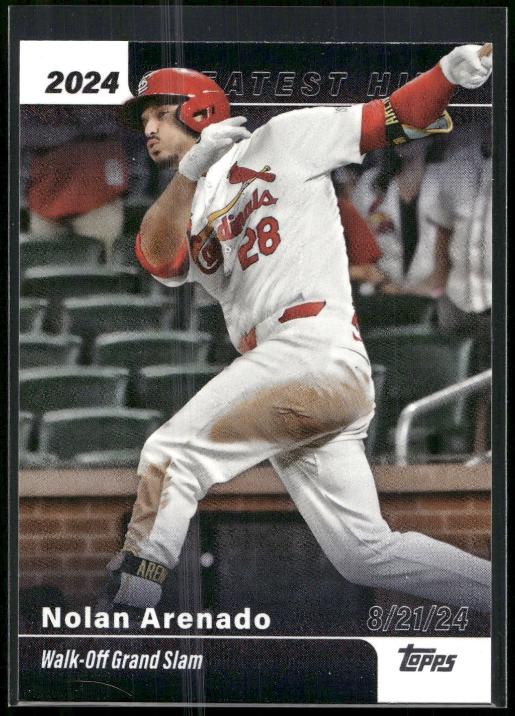 2025 Topps #GH-5 Nolan Arenado 2024 Greatest Hits