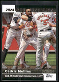 2025 Topps #GH-20 Cedric Mullins 2024 Greatest Hits