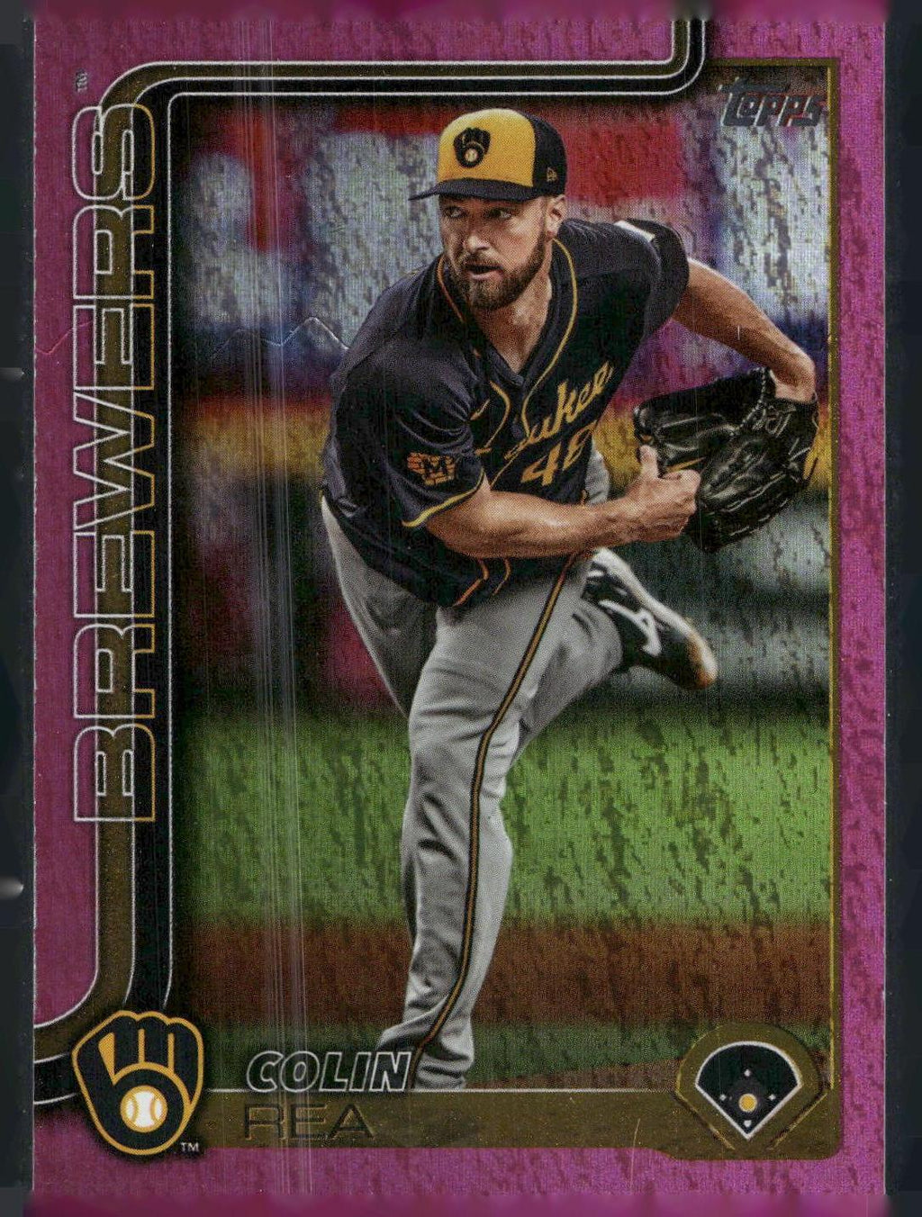 2025 Topps #75 Colin Rea Pink Holo Foil