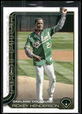 2025 Topps #FP2-3 Rickey Henderson First Pitch (Series Two)