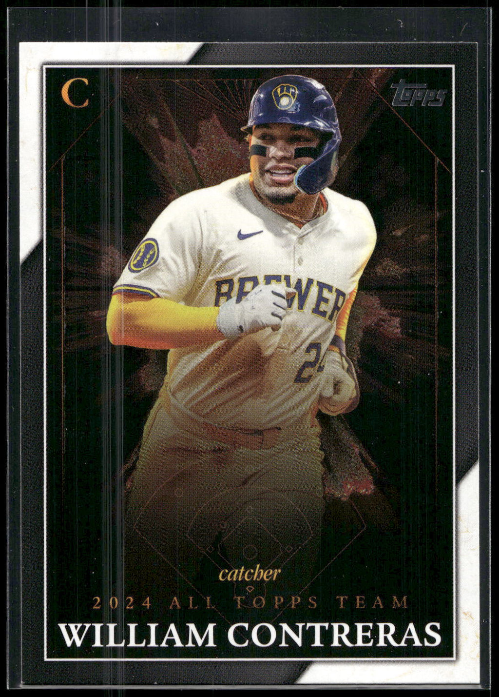 2025 Topps #ATT-6 William Contreras 2024 All Topps Team