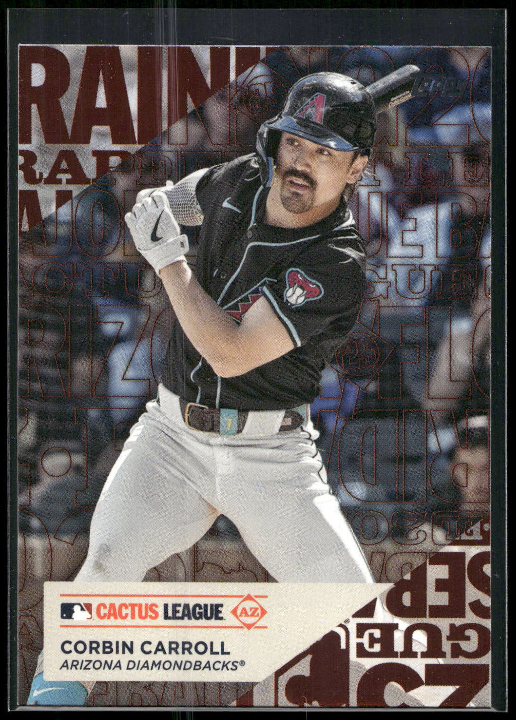 2025 Topps #TG-15 Corbin Carroll Training Grounds