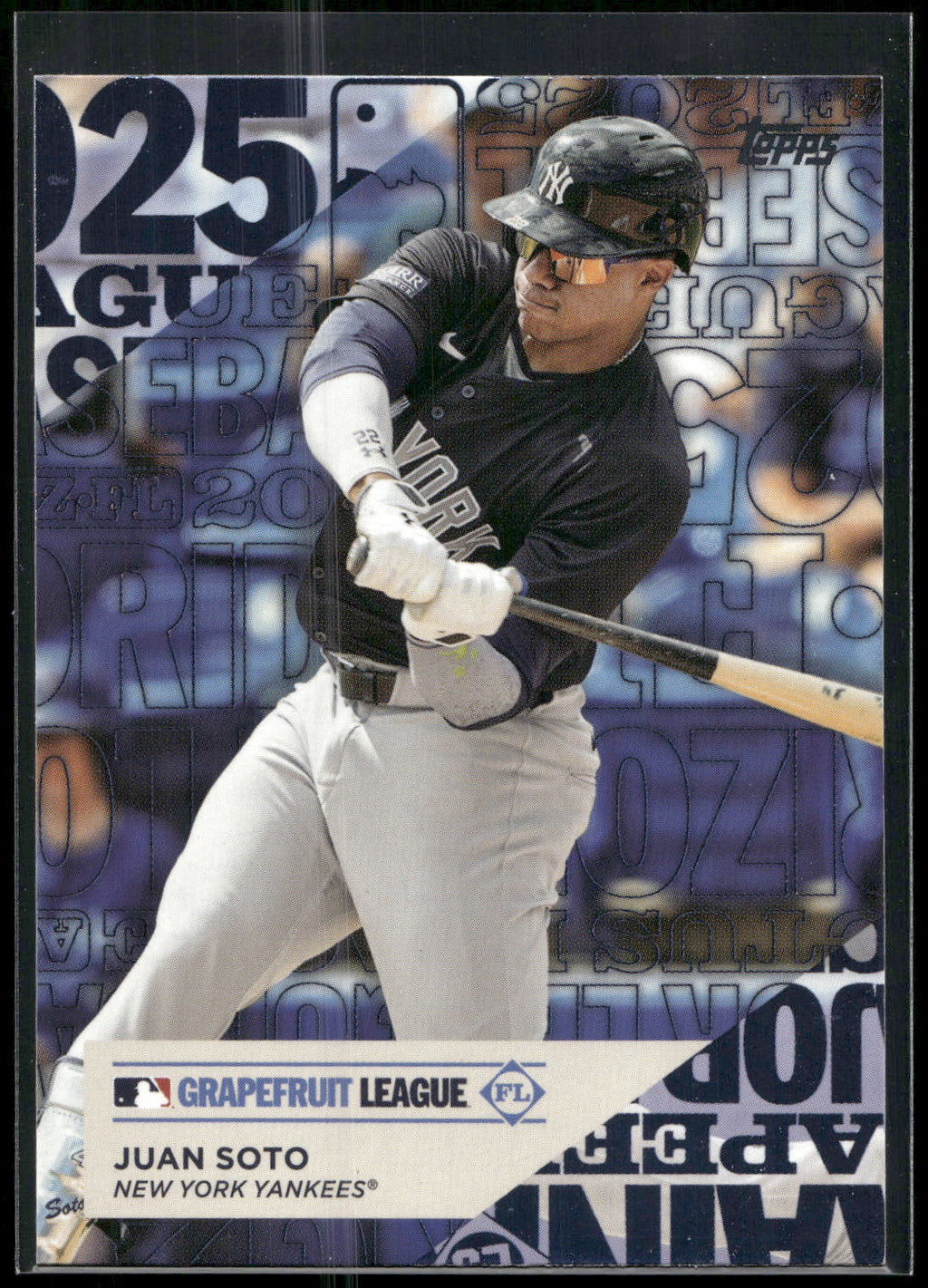 2025 Topps #TG-22 Juan Soto Training Grounds