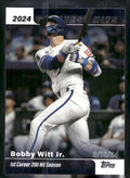 2025 Topps #GH-6 Bobby Witt Jr. 2024 Greatest Hits