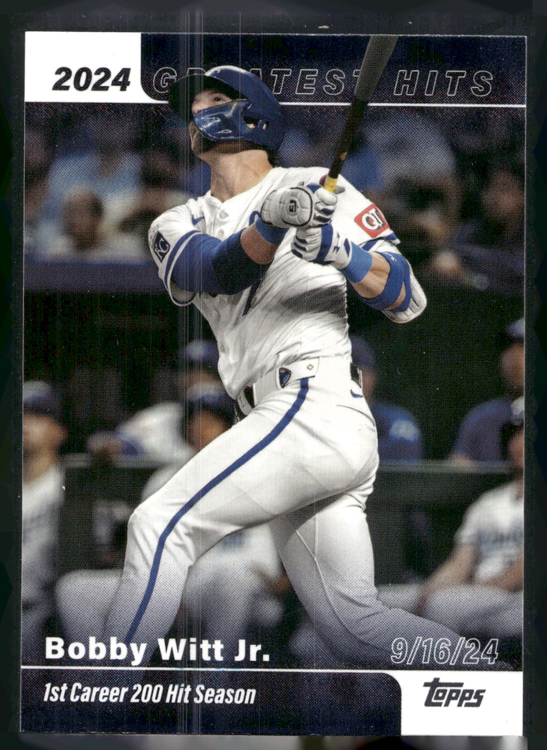 2025 Topps #GH-6 Bobby Witt Jr. 2024 Greatest Hits