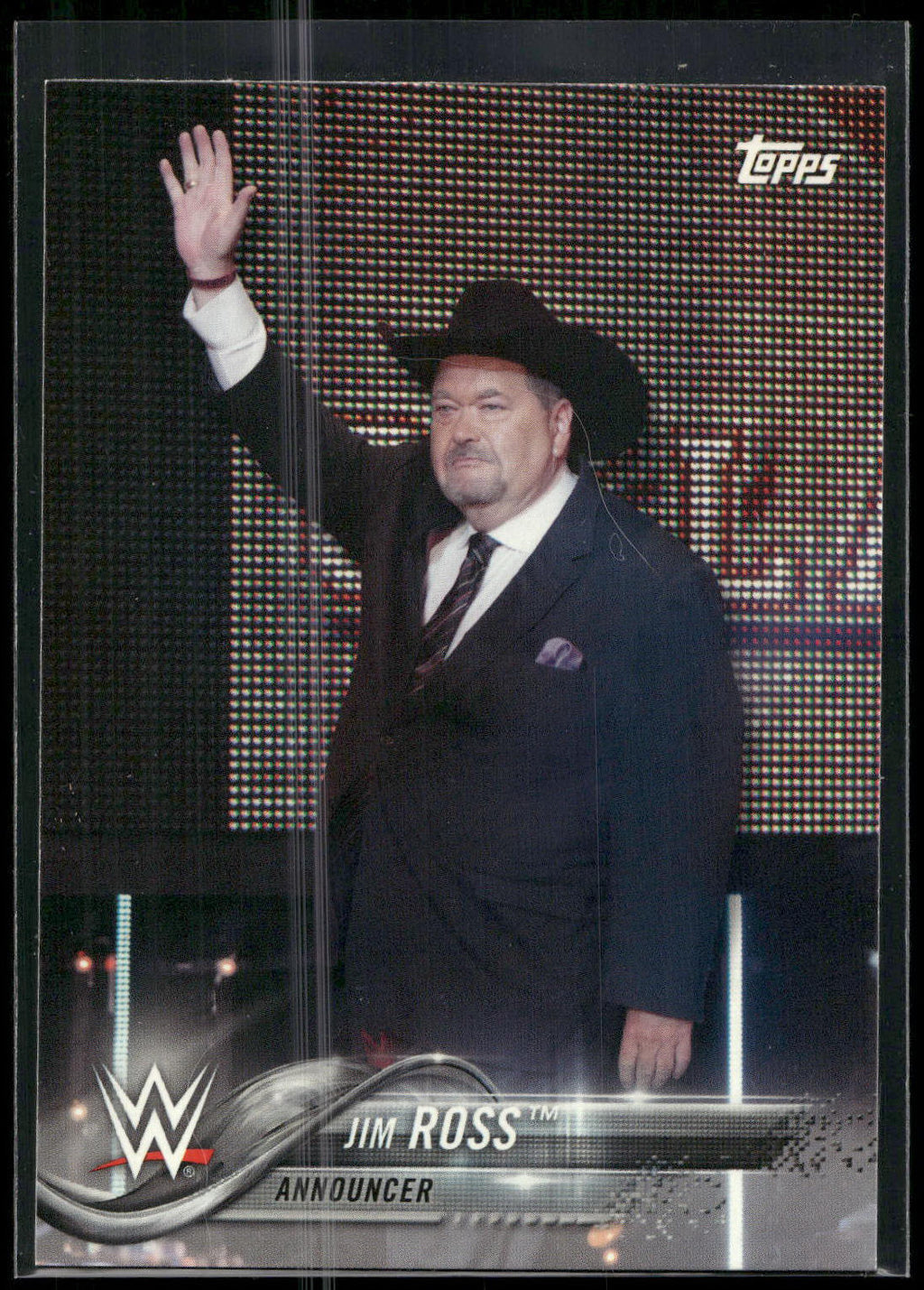 2018 Topps WWE #40 Jim Ross