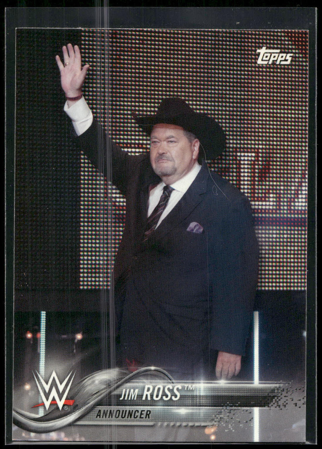 2018 Topps WWE #40 Jim Ross