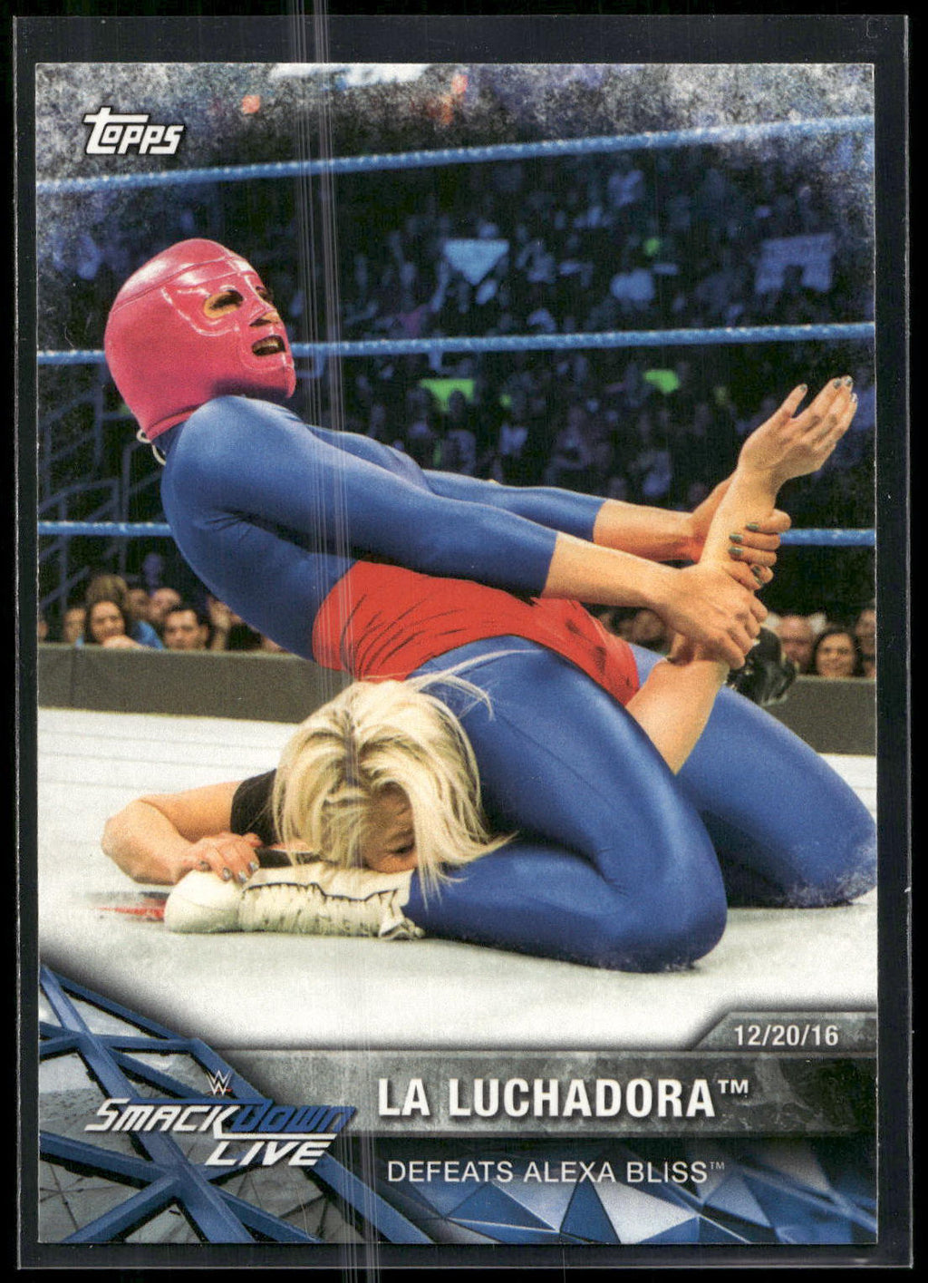 2017 Topps WWE Women's Division #WWE-21 La Luchadora WWE Matches and Moments