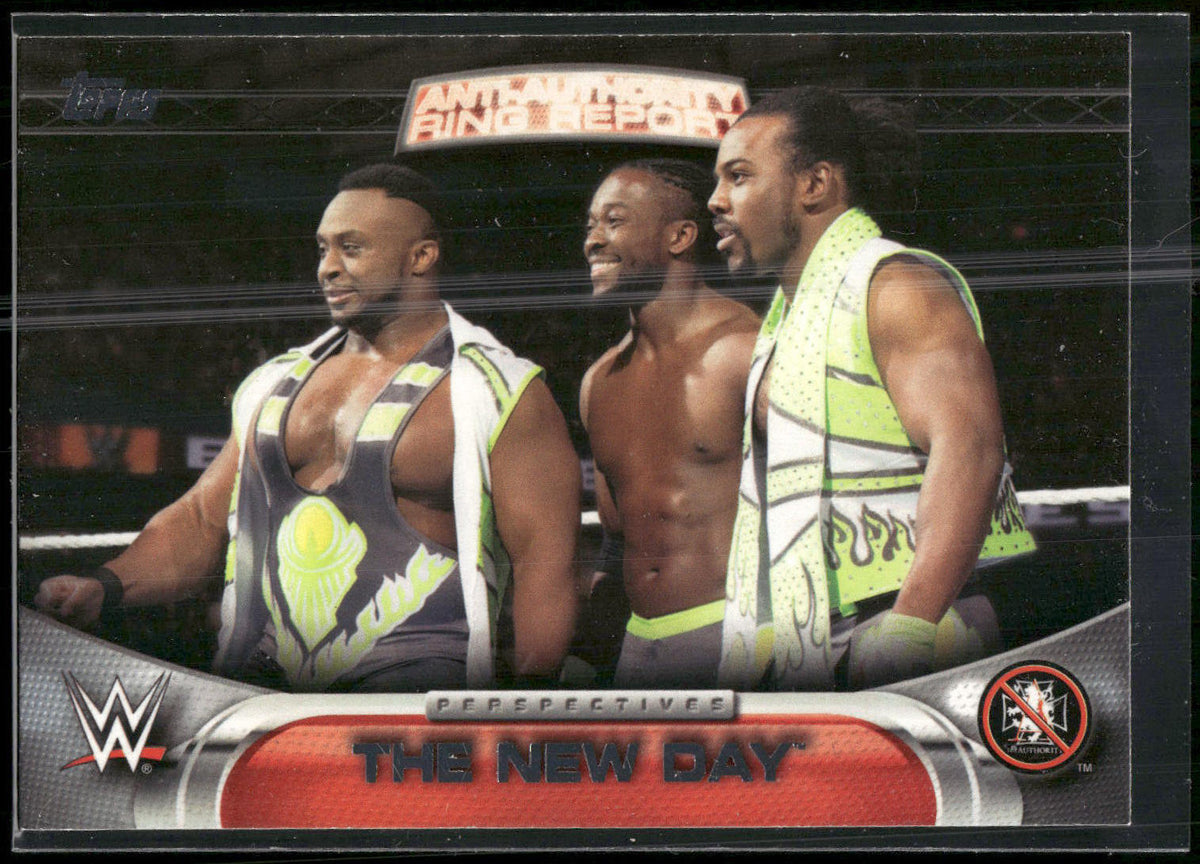 2016 Topps WWE #6AA The New Day Anti-Authority Ring Report