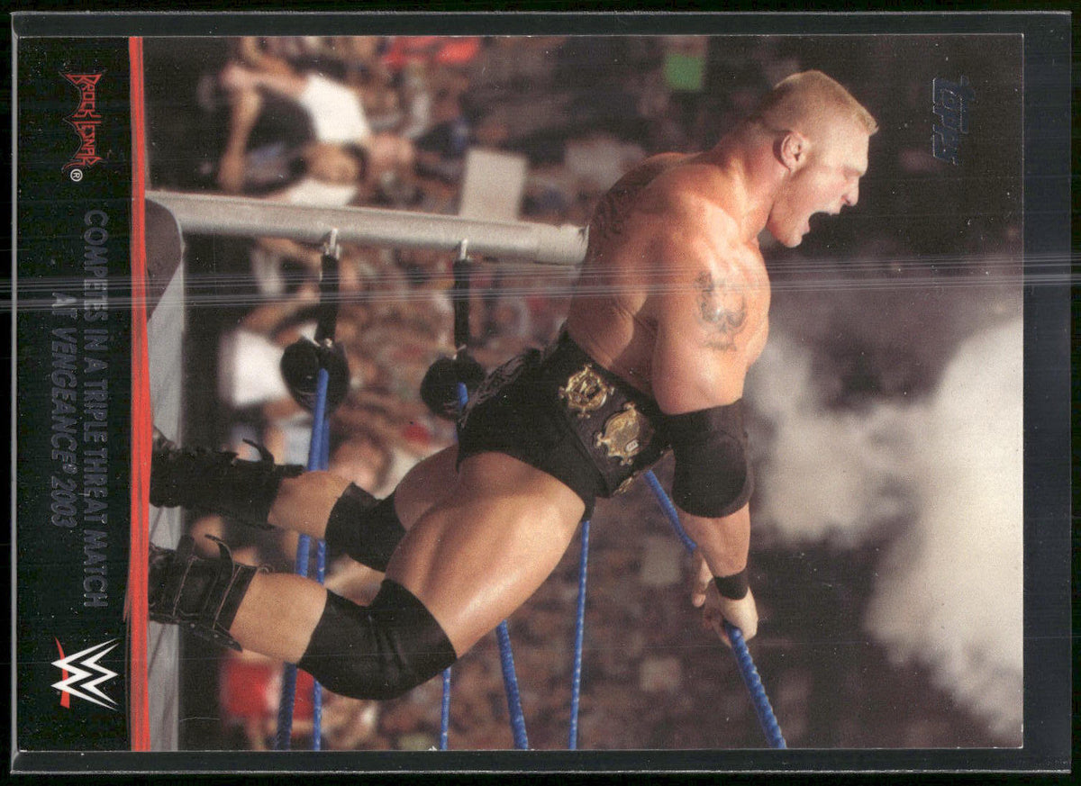 2016 Topps WWE #13 Brock Lesnar Brock Lesnar Tribute