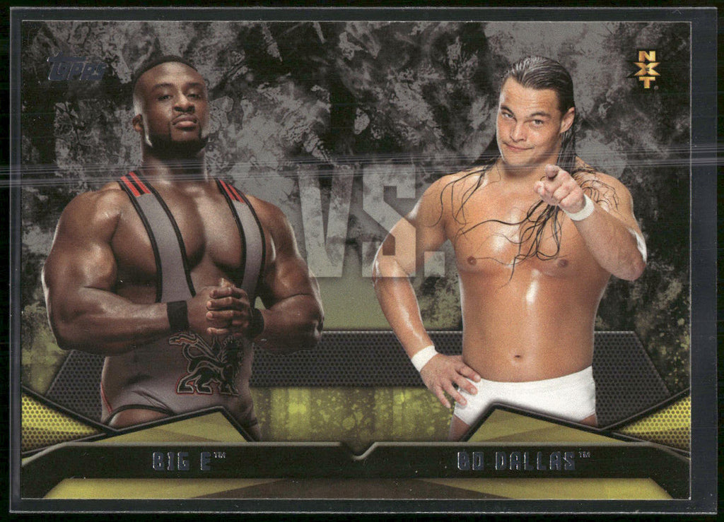 2016 Topps WWE Then Now Forever #19 Big E / Bo Dallas Rivalries NXT
