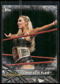 2017 Topps WWE Women's Division #WWE-9 Charlotte WWE Matches and Moments
