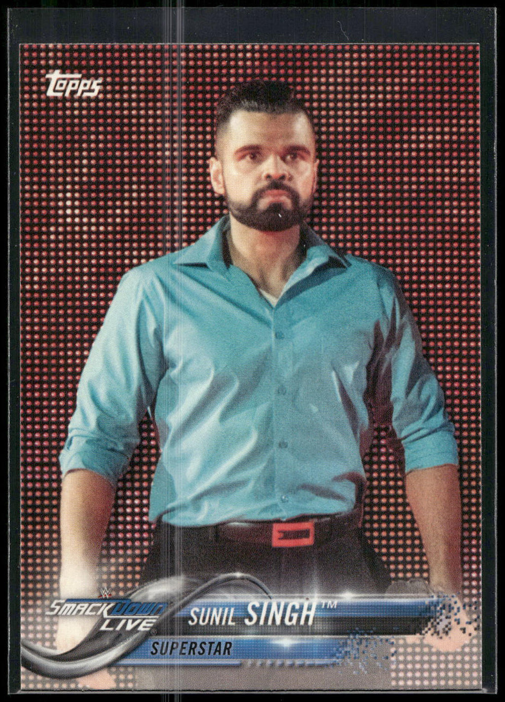 2018 Topps WWE #87 Sunil Singh