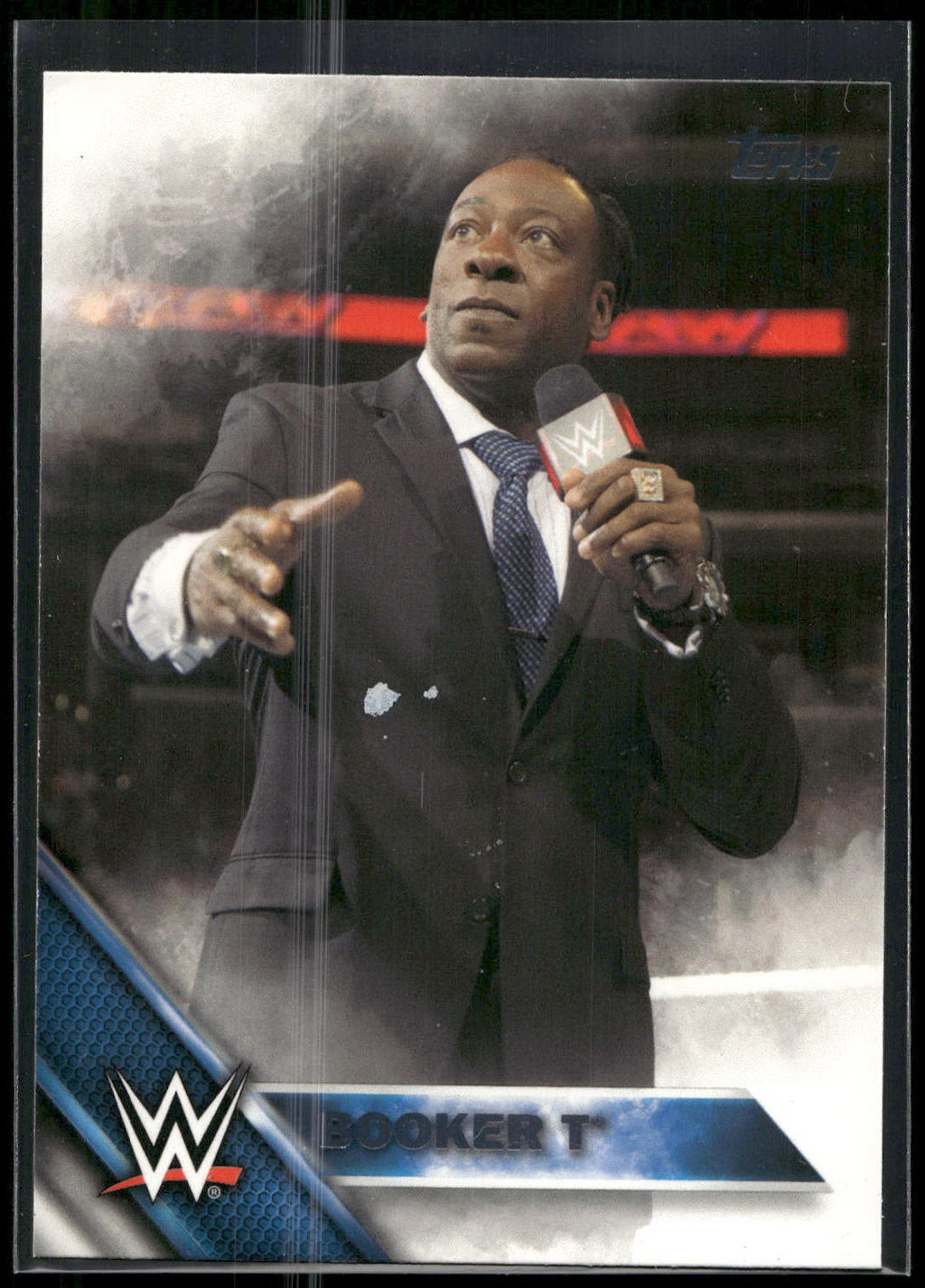2016 Topps WWE #8 Booker T
