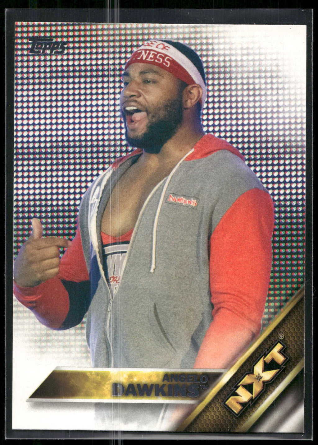 2016 Topps WWE #3 Angelo Dawkins NXT
