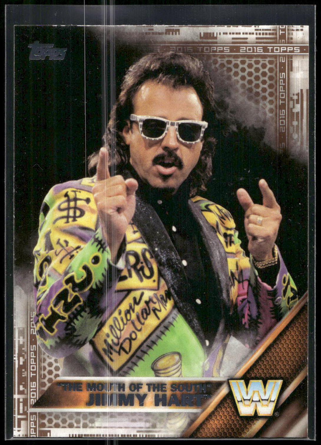 2016 Topps WWE Then Now Forever #183 Jimmy Hart Bronze