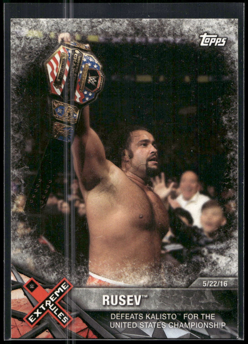 2017 Topps WWE Road To Wrestlemania #85 Rusev